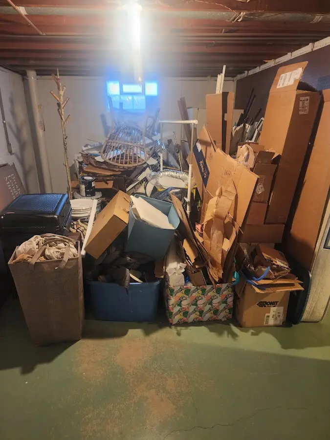 Roll-off dumpster container at job site for Construction Dumpster Rental in Winters